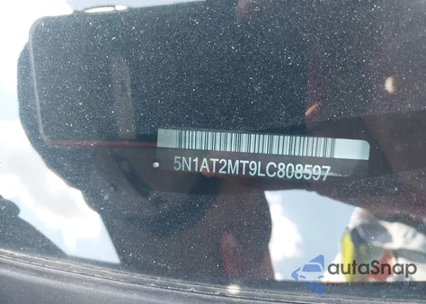 2020 Nissan Rogue Sv Fwd from USA, damaged, VIN 5N1AT2MT9LC808597